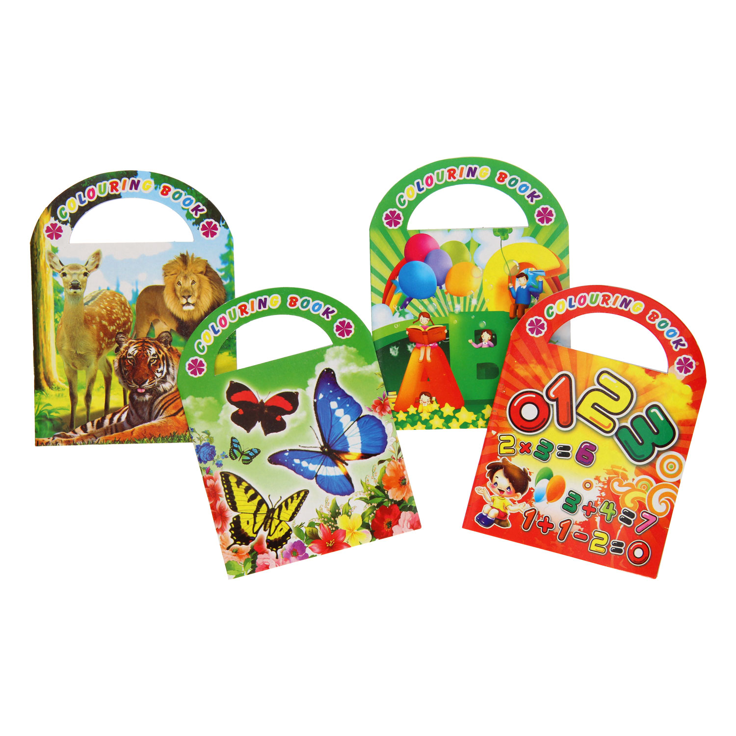 kleurboekje met stickers traktatie