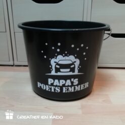 papa's poetsemmer, cadeau vaderdag, cadeau voor hem, cadeau papa