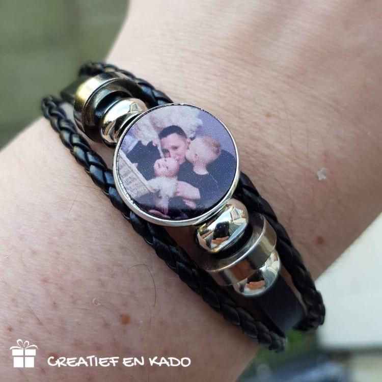 foto armband, touw armband, cadeau mama, foto cadeau