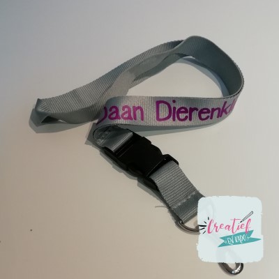 keycord bedrukt, Daan dierenkliniek