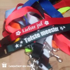 keycord liefste juf en keycord tofste meester
