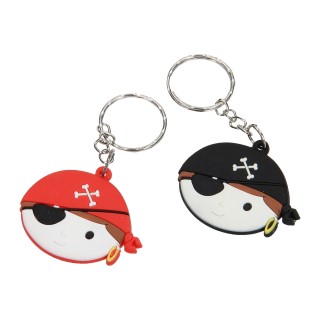 piratenhoofd sleutelhanger
