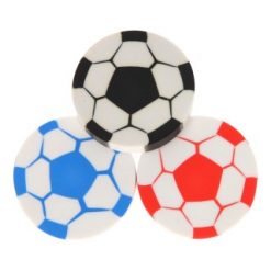 voetbal gum gekleurd
