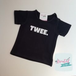 baby shirt korte mouw navy twee