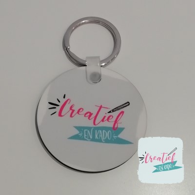 foto sleutelhanger met eigen logo