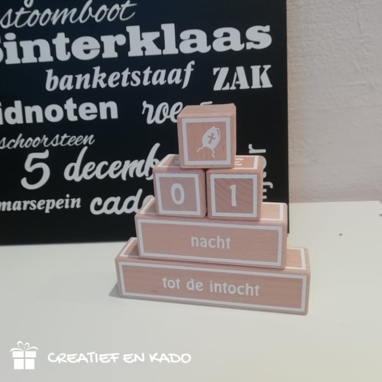 aftelblokken Sinterklaas