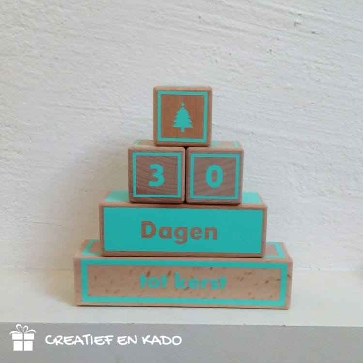 aftelblokken mint groen