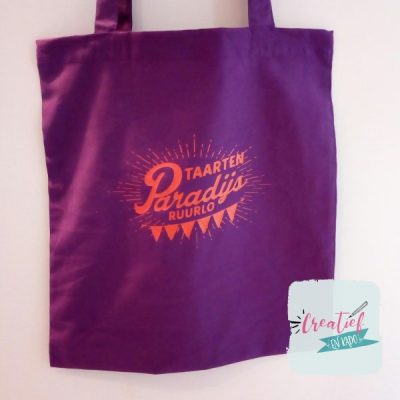katoenen tas taarten paradijs
