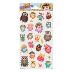 glitter stickervel uiltjes