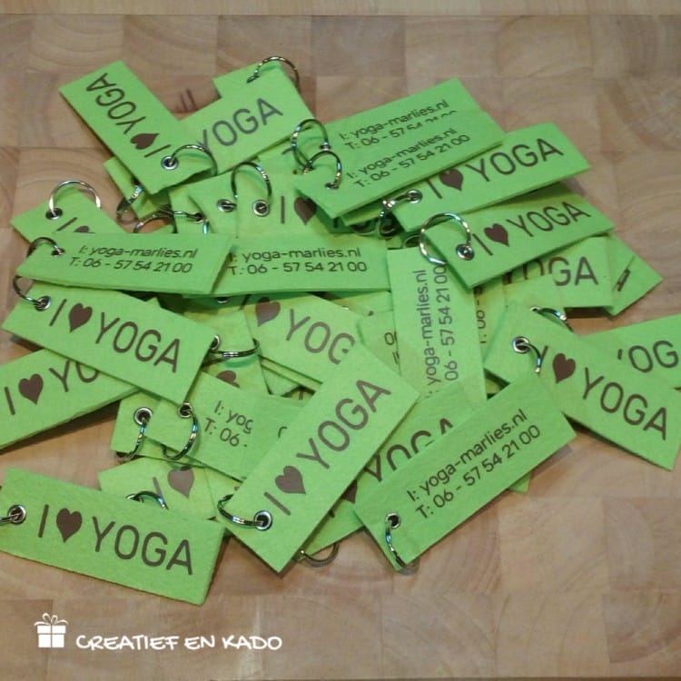 sleutelhangers yoga marlies
