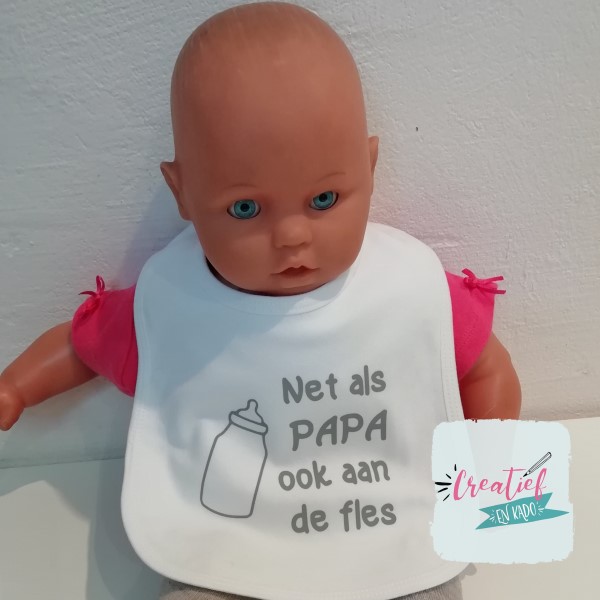 slabbetje wit pop