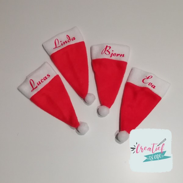 kerstmutsjes bestek