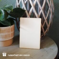houten kaart blanco, houten kaart eigen tekst