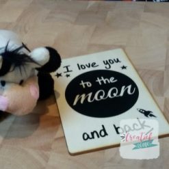 i love you to the moon and back
