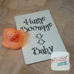 huisje boompje baby wenskaart
