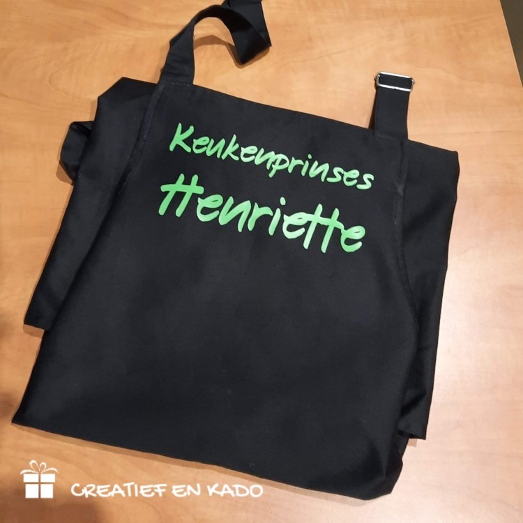 keukenschort keukenprinses, keukenschort bedrukt,