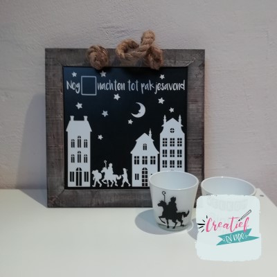 krijtbord Sinterklaas