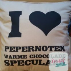I love speculaas kussenhoes Sinterklaas