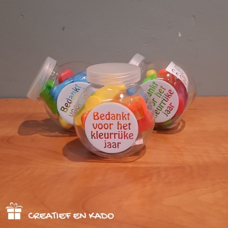 potje mini markers kleurrijk jaar