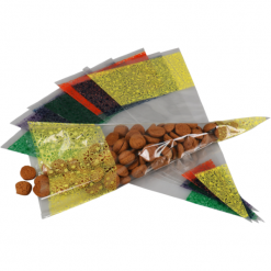 puntzakken assorti, puntzak 250 gram, puntzak 500 gram