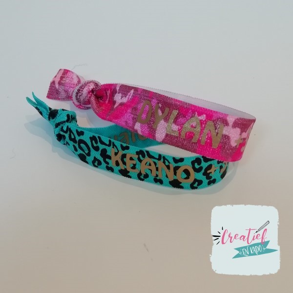 sos armbandje camouflage en panter