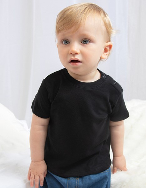 baby t-shirt zwart met naam