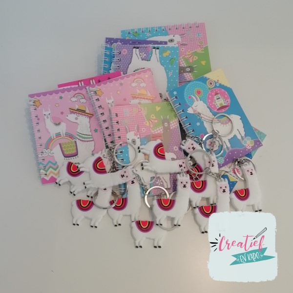 alpaca uitdeelkadootjes, alpaca traktatie