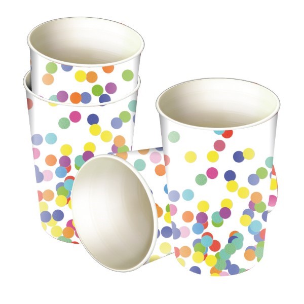 beker confetti print