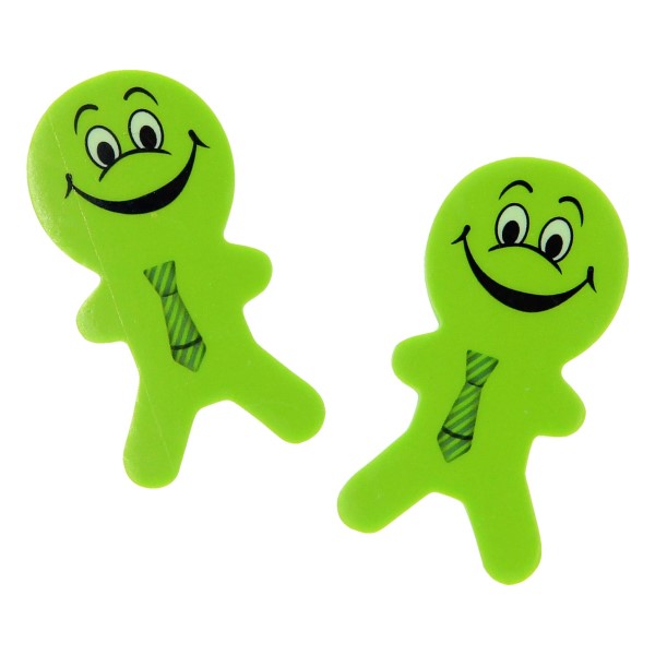 gezicht poppetjes gum, traktatie school