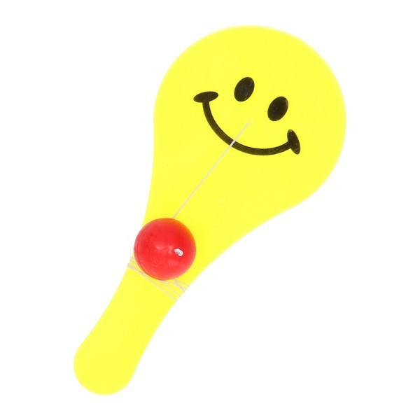 tapbal gezicht geel