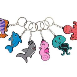 zeedieren sleutelhanger, waterdieren sleutelhanger