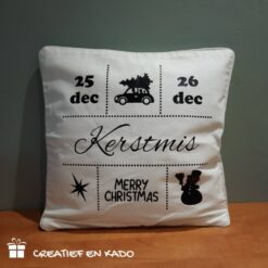kussenhoes kerstmis