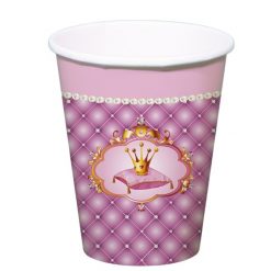 kartonnen prinsessen beker traktatie