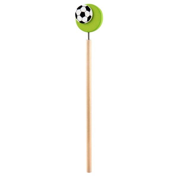 voetbal potlood groen