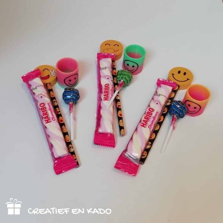 emotion potlood traktatie, complete traktatie, trakteren