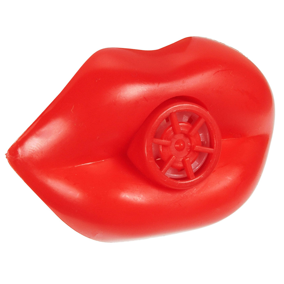 lippen fluitje rood