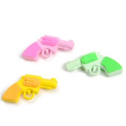 gum pistool, gum geweer, kleur pistool,, kleur traktatie, uitdeelkdootje