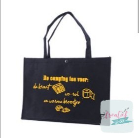 vilten tas XL, vilten camping tas, vilten shopper navy