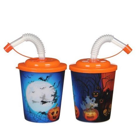 3d beker Halloween, traktatie halloween, trakteren, uitdeelkadootjes