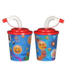 emoji traktatie beker, 3d beker emoji, emotions traktatie beker