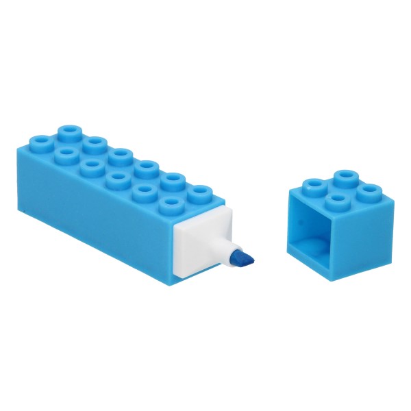 markeerstift bouwsteen blauw