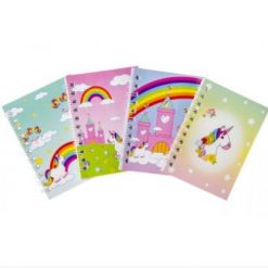 eenhoorn notitieboekje, unicorn notitieboekje, eenhoorn traktatie, uitdeelkadootjes meisjes