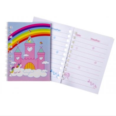 eenhoorn notitieboekje, unicorn notitieboekje, unicorn traktatie, meisjes traktatie, uitdeelkadootjes eenhoorn.