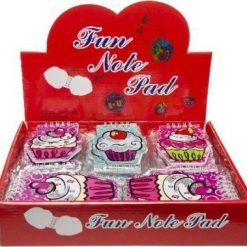 cupcake notitieboekje, muffin notitieboekje