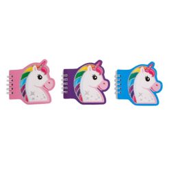 eenhoorn notitieboekje, spiraal notitieboekje, unicorn traktatie, eenhoorn uitdeelkadootjes
