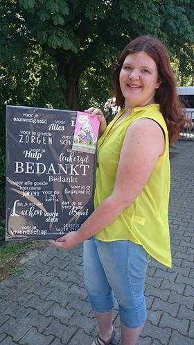 tekstbord bedankt, tekstbord afscheid