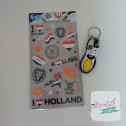 Holland stickervel traktatie, Nederland traktatie, voetbal traktatie, EK traktatie, jongens traktatie