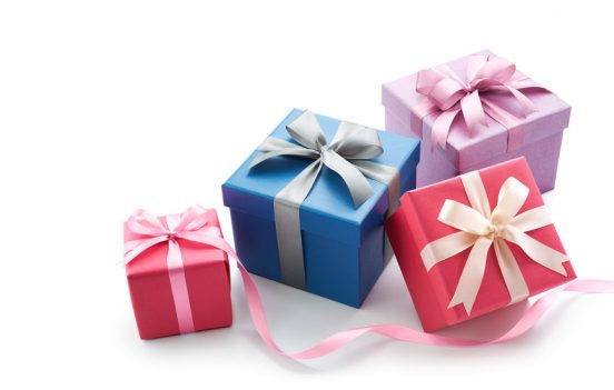 cadeautjes, kadootjes door de brievenbus