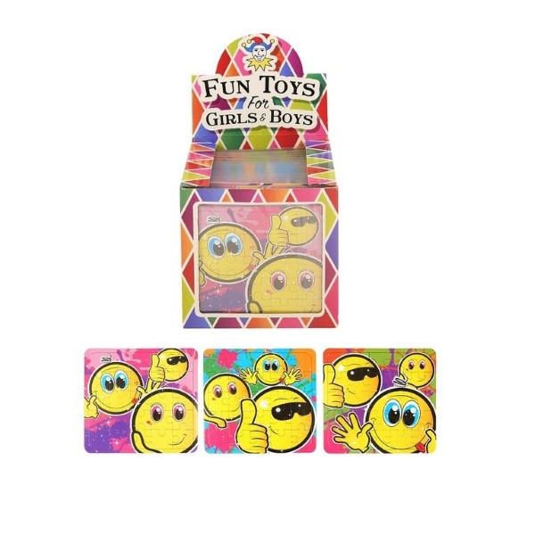 puzzel smiley, smiley traktatie, traktatie jongens, traktatie meisjes