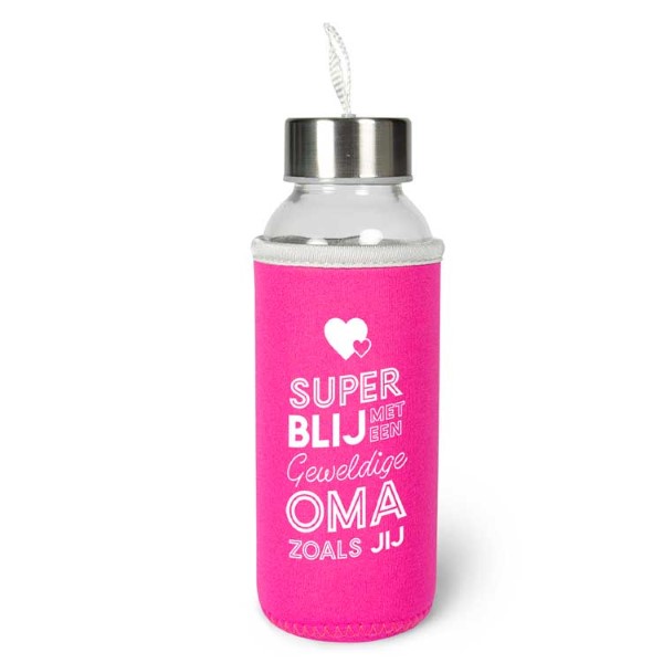 waterfles oma